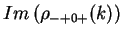 $\displaystyle Im\left(\rho_{-+0+}(k)\right)$