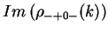 $\displaystyle Im\left(\rho_{-+0-}(k)\right)$