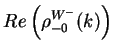 $\displaystyle Re\left(\rho^{W^{-}}_{-0}(k)\right)$