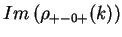 $\displaystyle Im\left(\rho_{+-0+}(k)\right)$