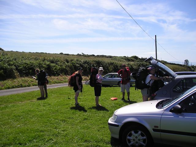 That's better, everyone's in focus now (l to r: Cathy, Ian, Suzy, Kate, Dave, Jackie, Chris)