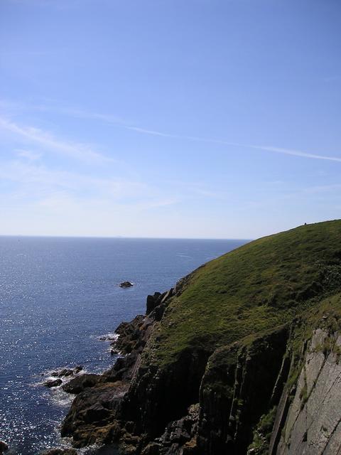 Yah, definitely the cliffs, and the sun.