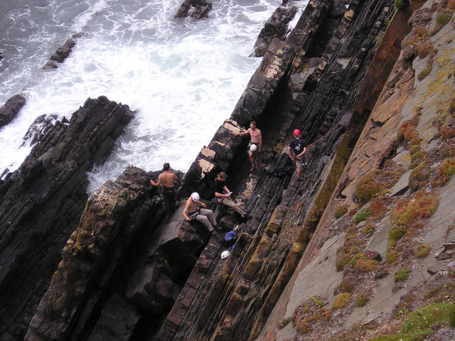 John, (DaveR|Tim), Nick, Old Ian, Sarah.