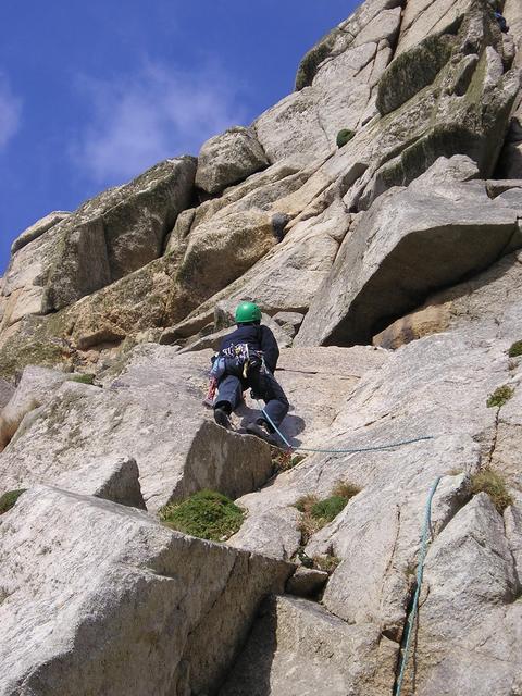 Jim leading his first Severe.