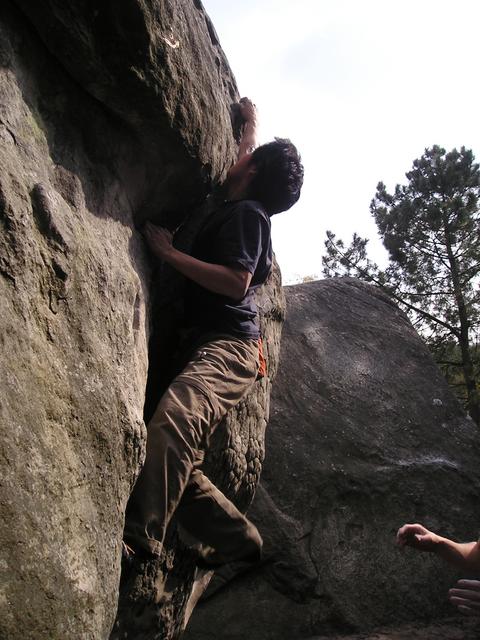 Ian making it.