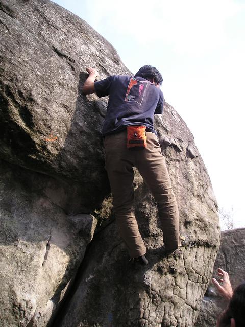 The easy moves at the top.