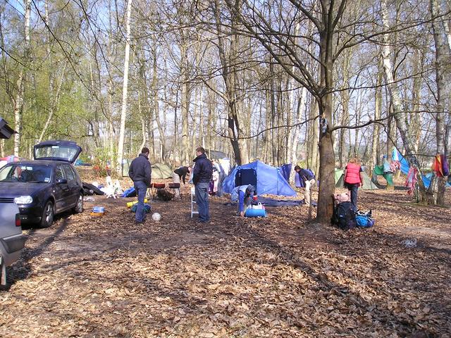 Also the campsite: l-r: 