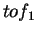 $tof_1$